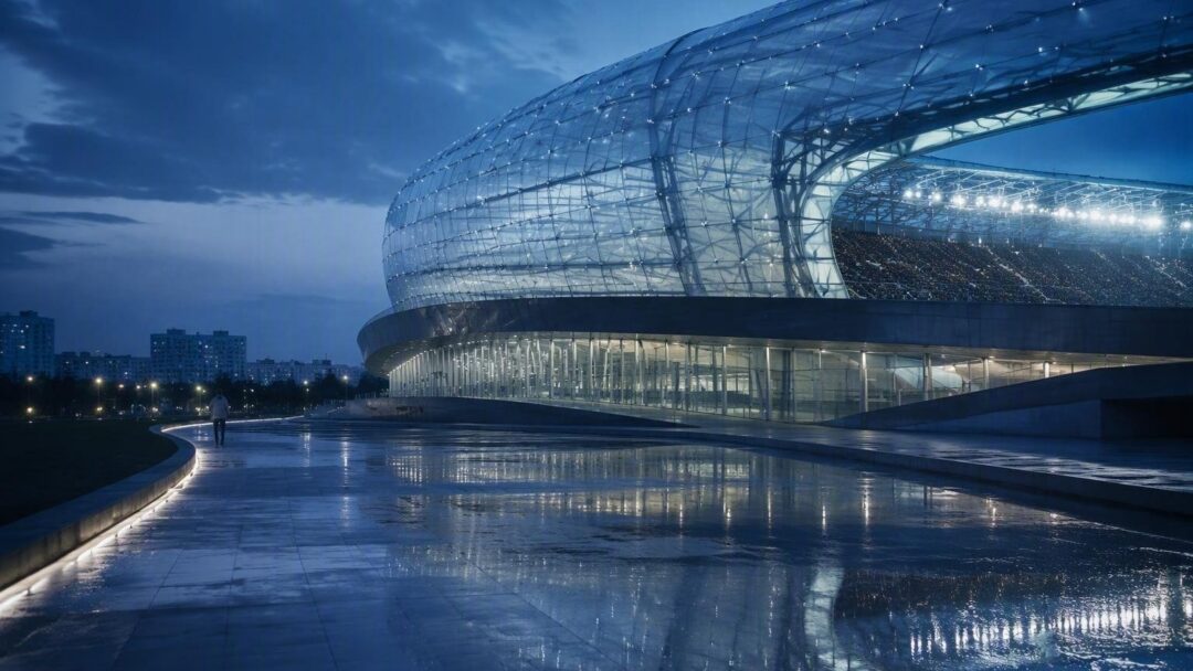 Architecture de stade intelligent : capteurs, edge computing et jumeau numérique
