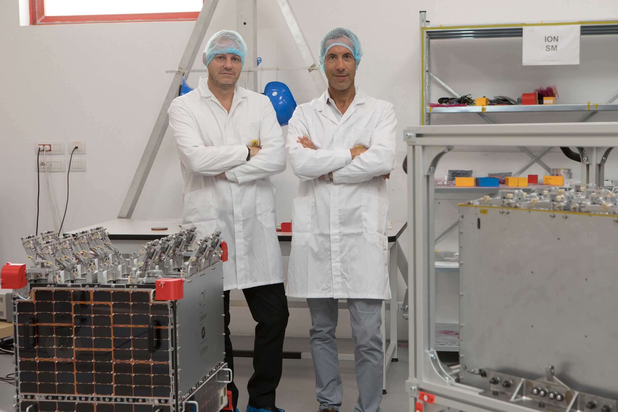 Luca Rossettini e Renato Panesi, fondatori di D-Orbit
