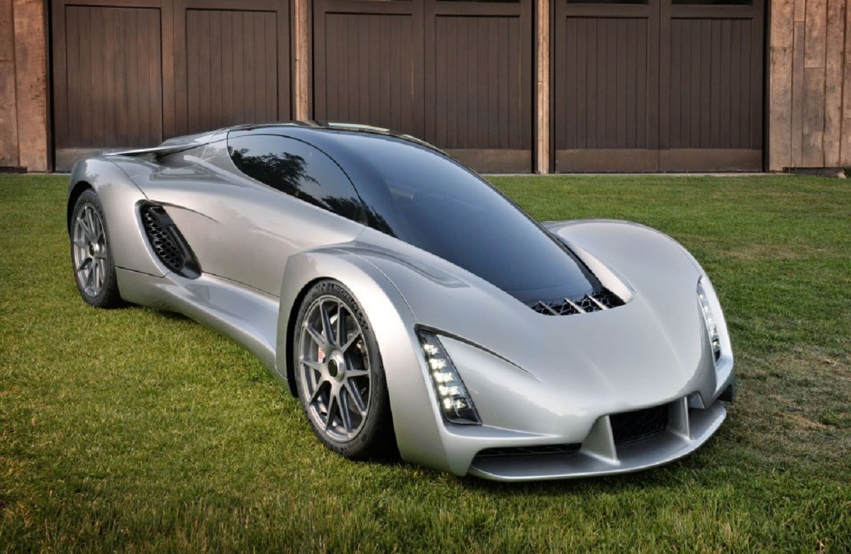 3D supercar