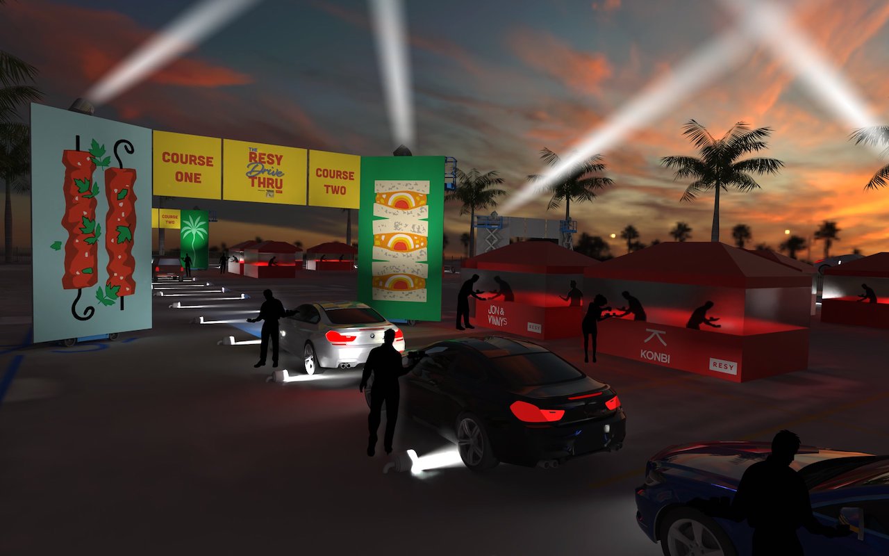 ristorante drive-in