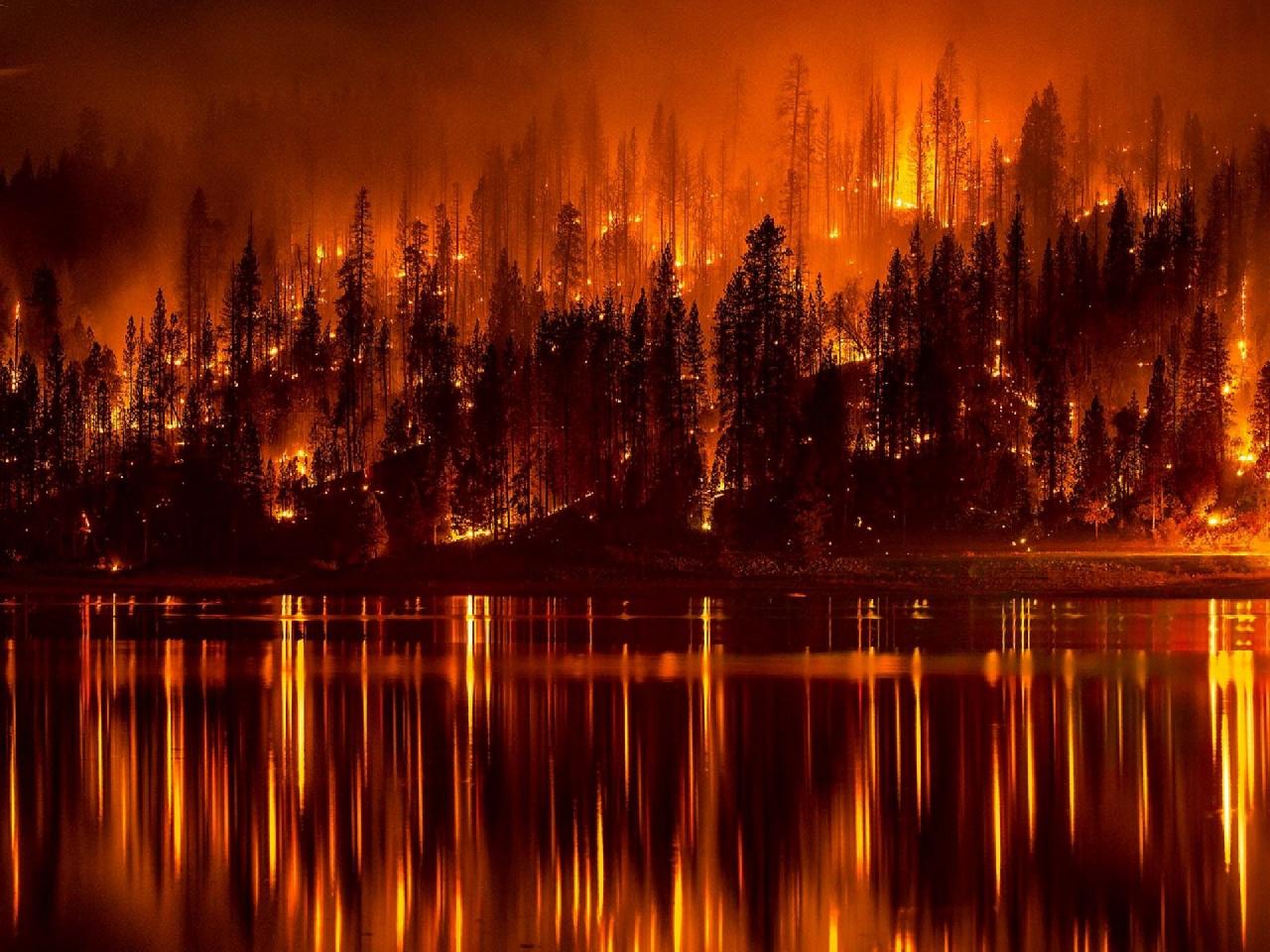 Incendi in California