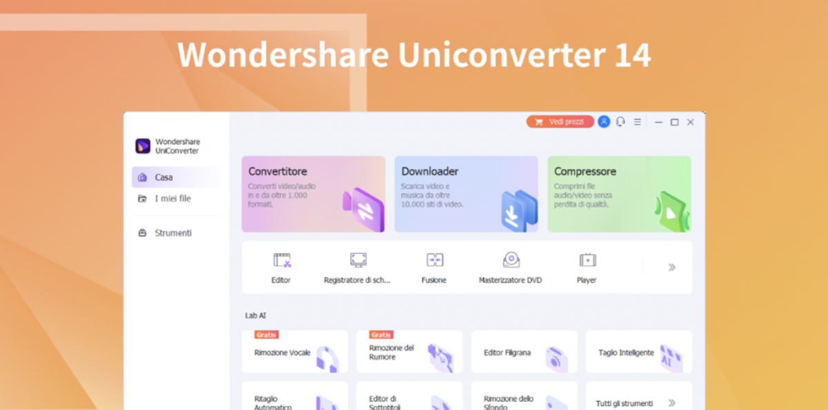 Wondershare UniConverter: ecco come comprimere un file