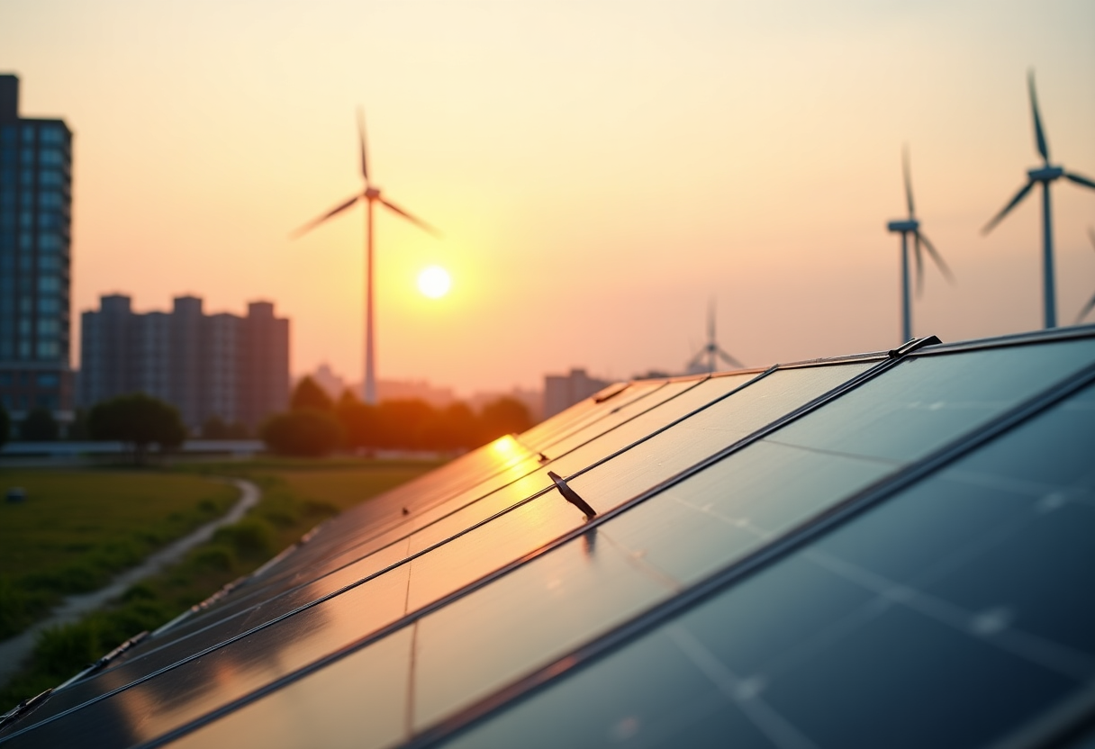 Immagine che rappresenta il Green Deal europeo e le sue sfide