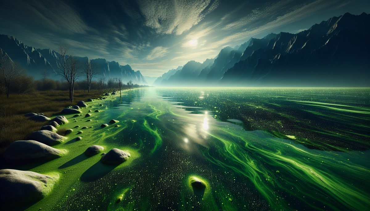 Il misterioso lago verde che preoccupa gli esperti ambientali