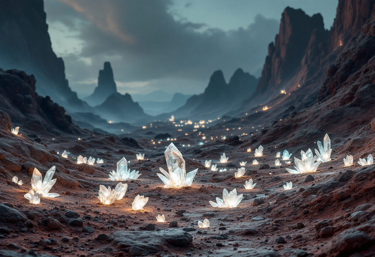Immagine che rappresenta la ricerca di vita aliena nell'universo