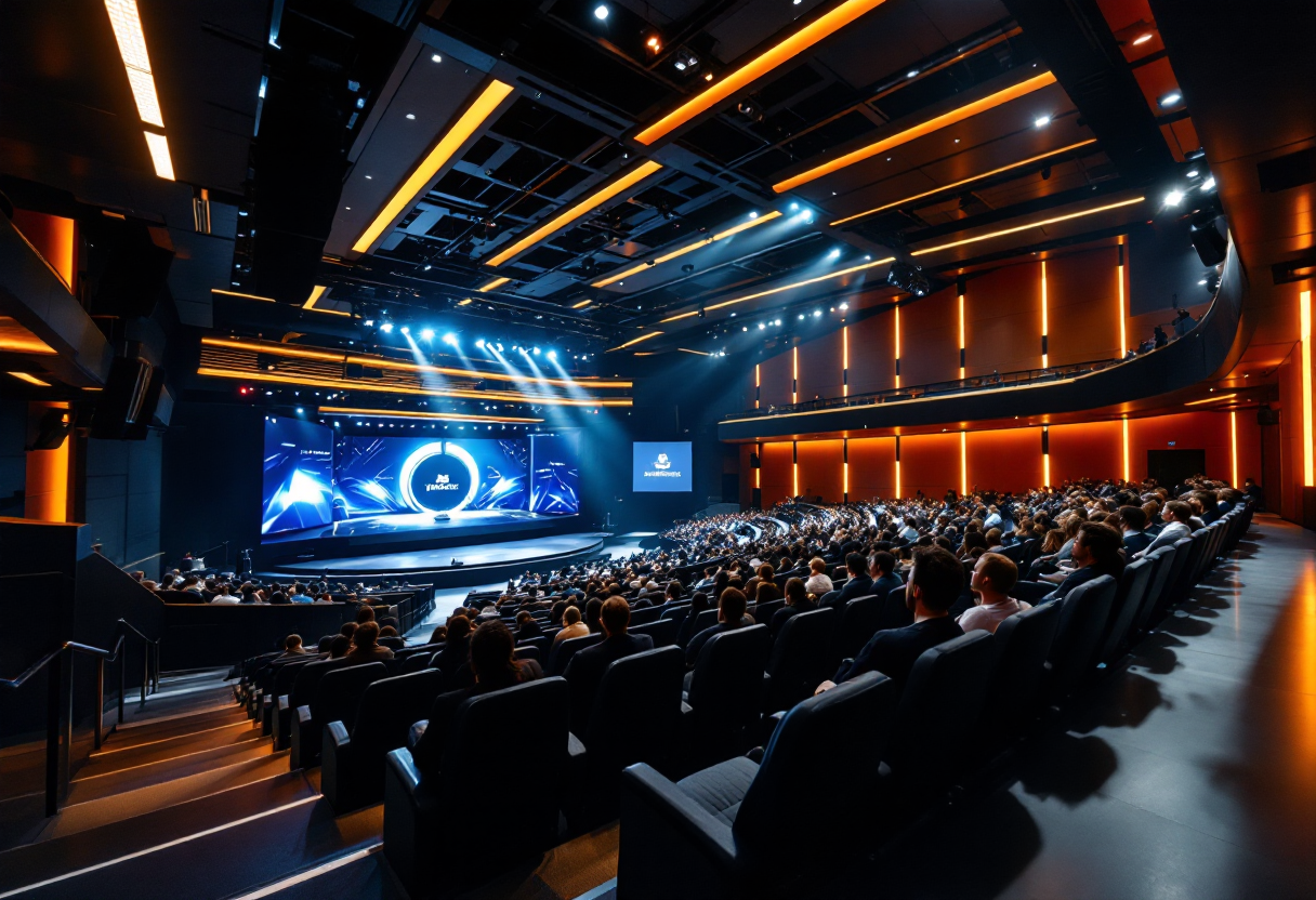 Immagine della conferenza Google I/O 2023 con novità tech