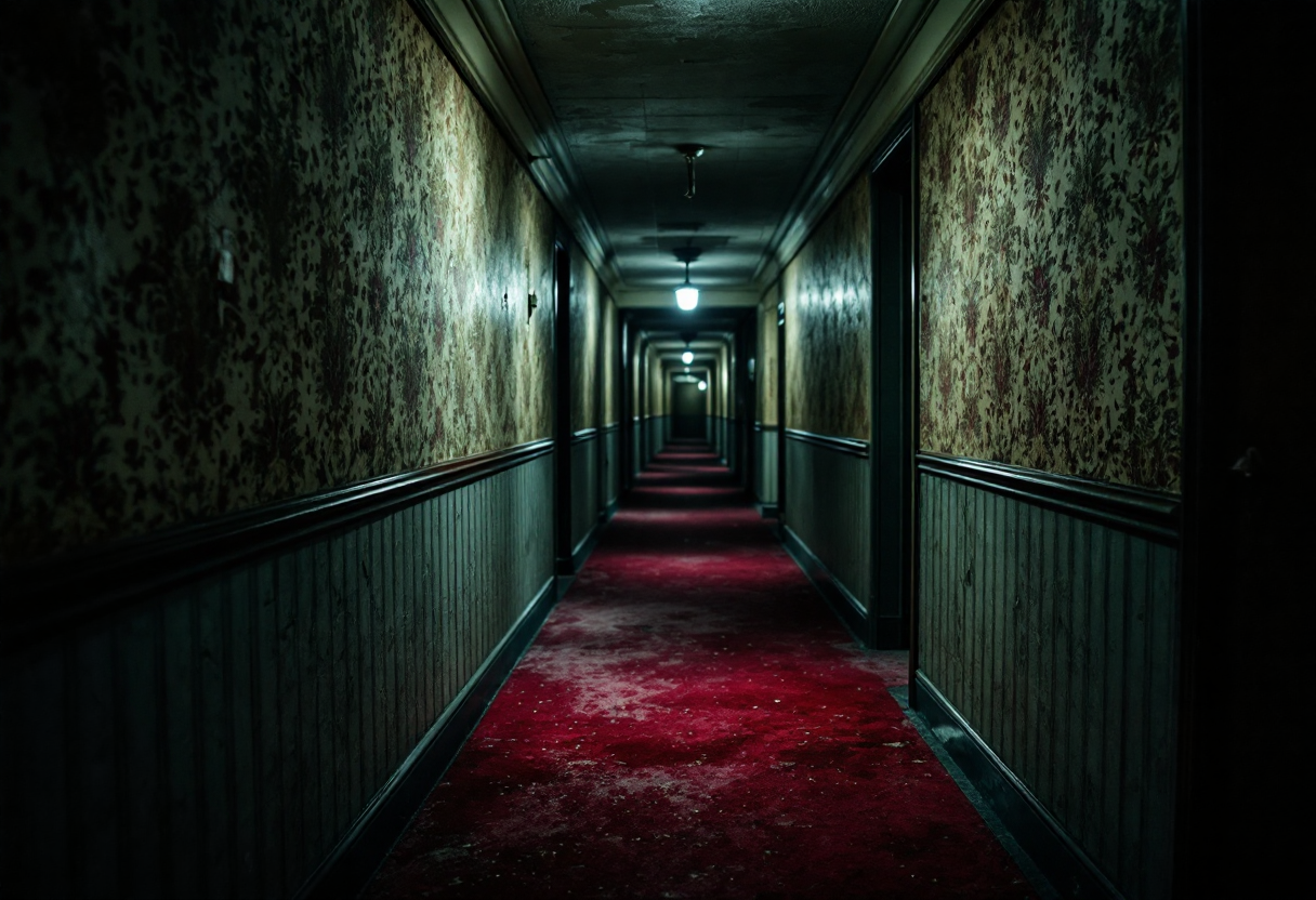 Locandina del film Shining con Jack Nicholson