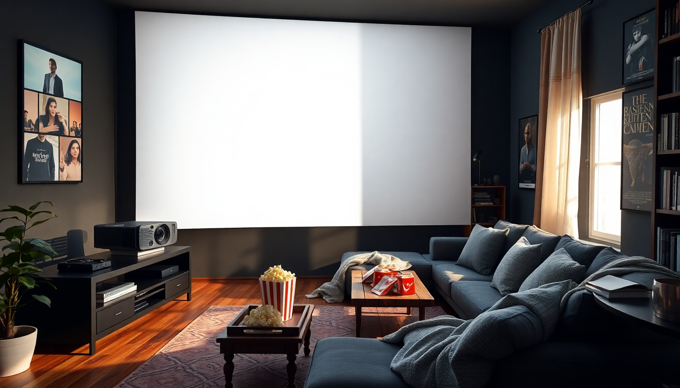 5 modi per creare una sala cinema in casa tua