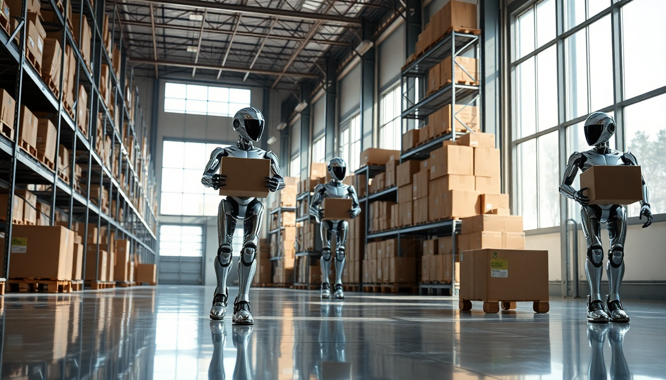 Robot umanoidi: il futuro della logistica o una semplice illusione?
