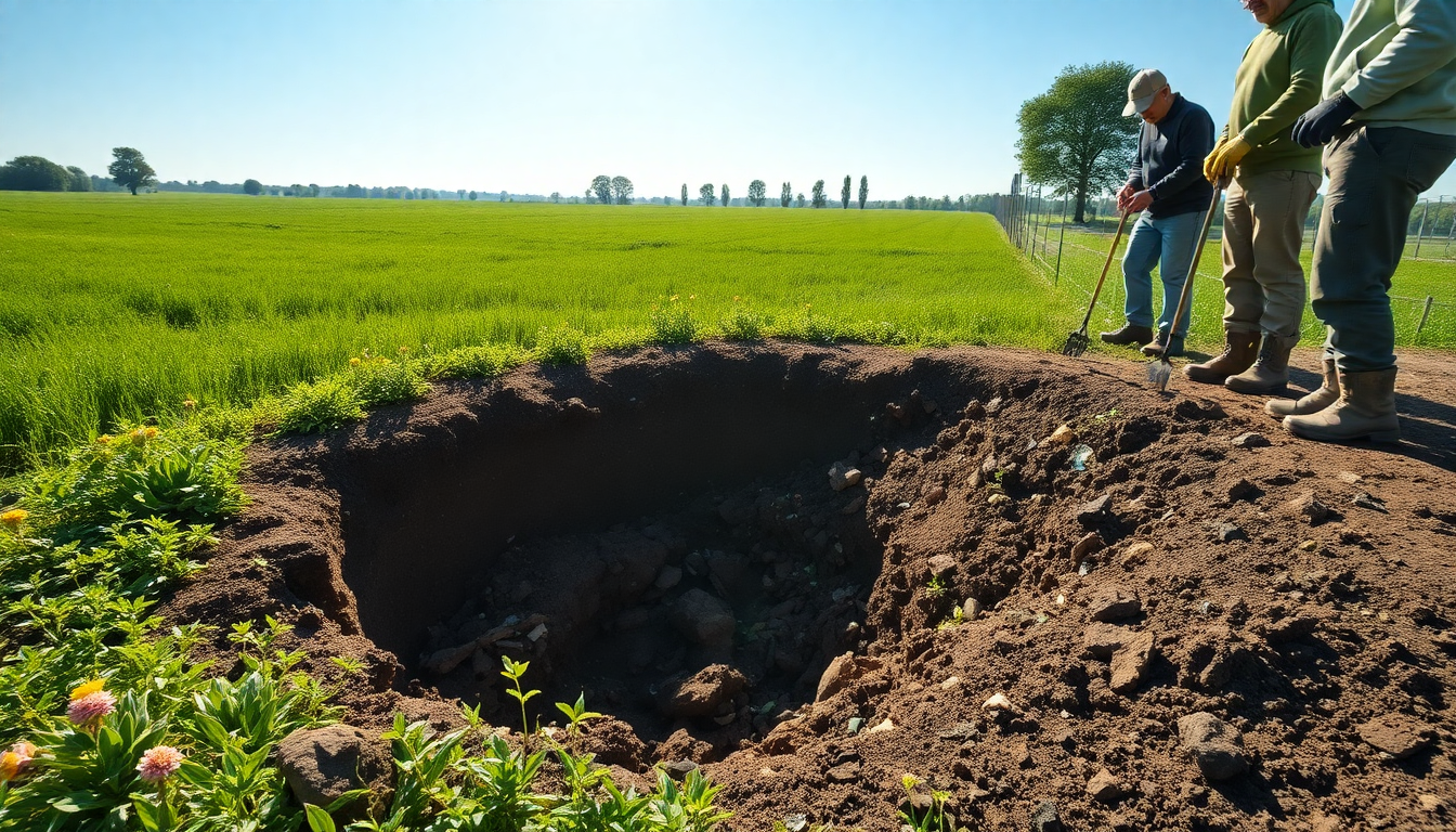 Come seppellire i rifiuti organici può combattere i cambiamenti climatici