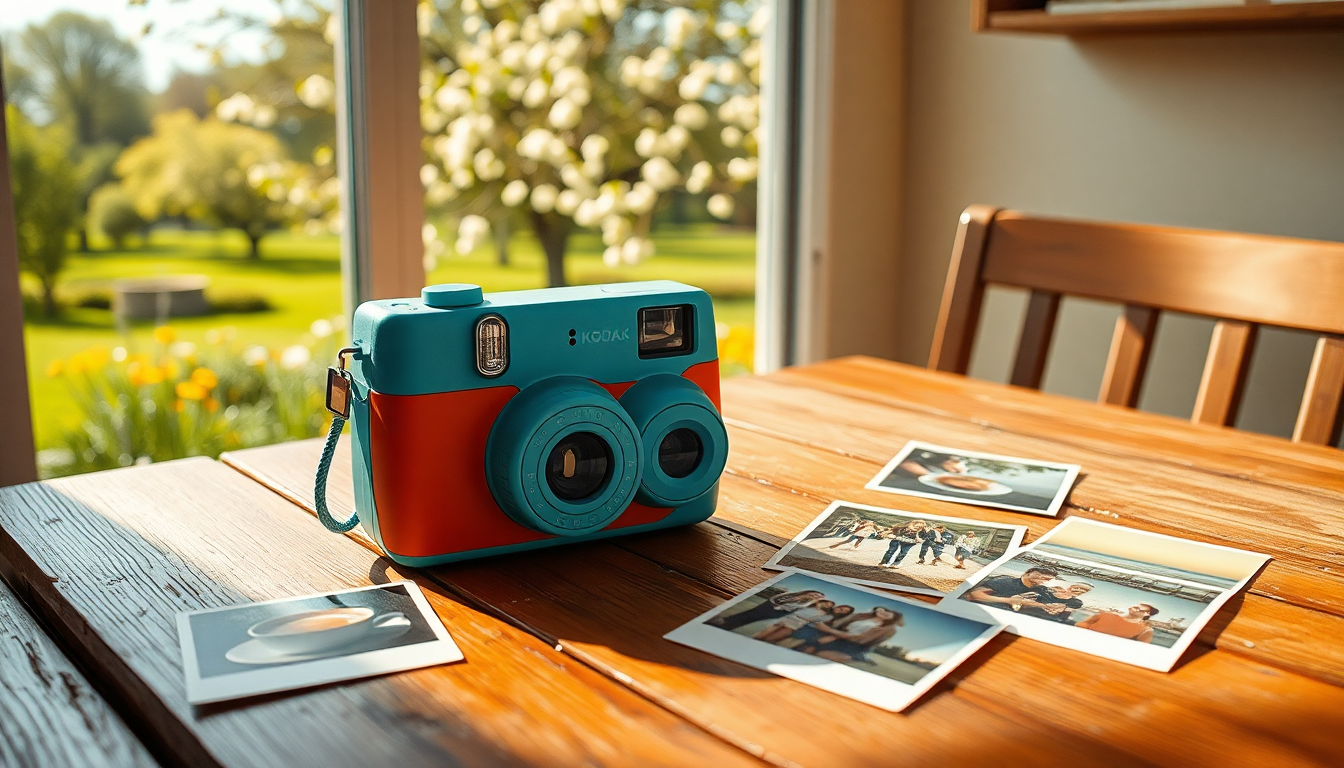 Kodak Mini Shot 2 Retro: la fotocamera che stampa i tuoi momenti
