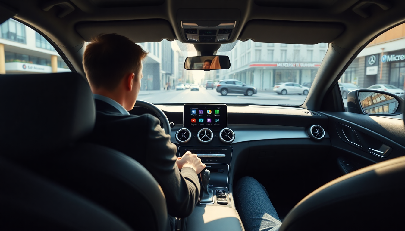 La nuova era della produttività in auto con Mercedes-Benz e Microsoft