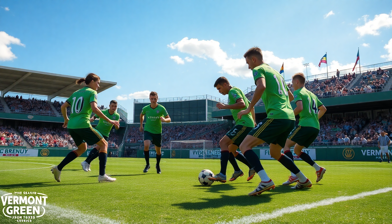 La stagione 2025 di Vermont Green FC: tutto ciò che devi sapere