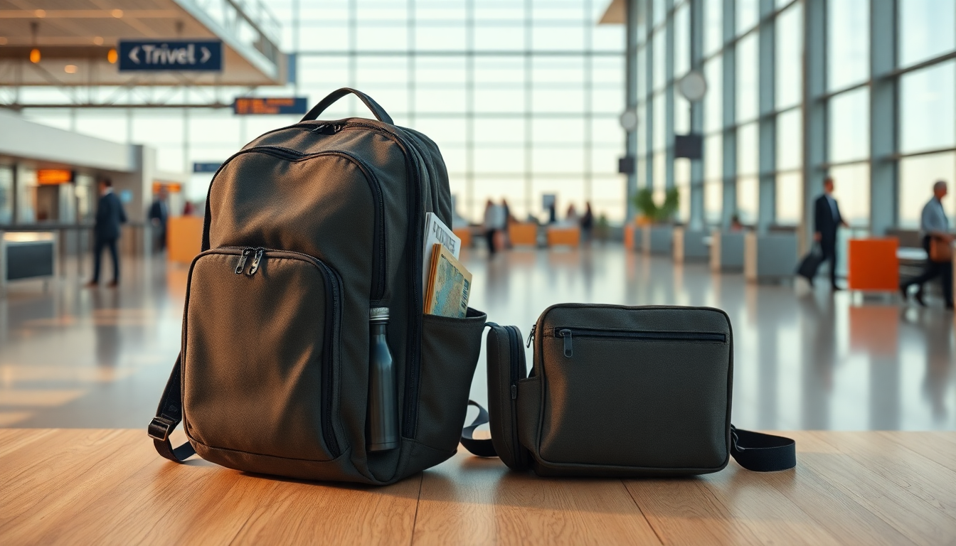 Zaino da viaggio ideale per voli: funzionalità e stile
