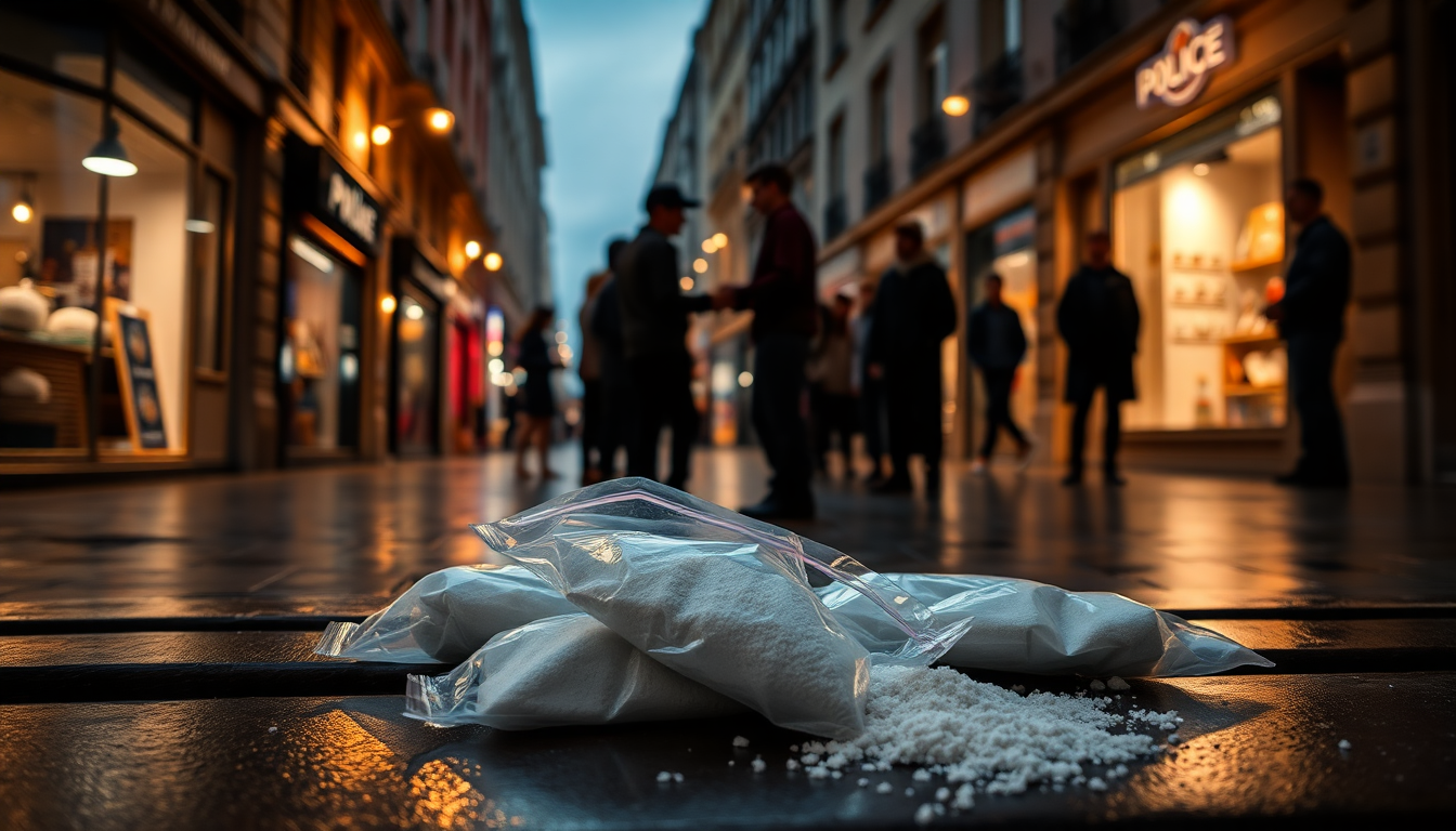 Cocaina in Francia: l’emergenza del tsunami bianco