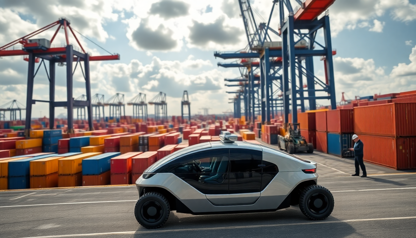Come il porto di Tyne sta guidando l’innovazione nella logistica automatizzata