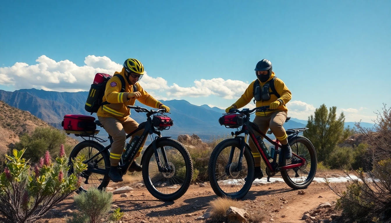 Come le e-bike stanno rivoluzionando il soccorso dei vigili del fuoco