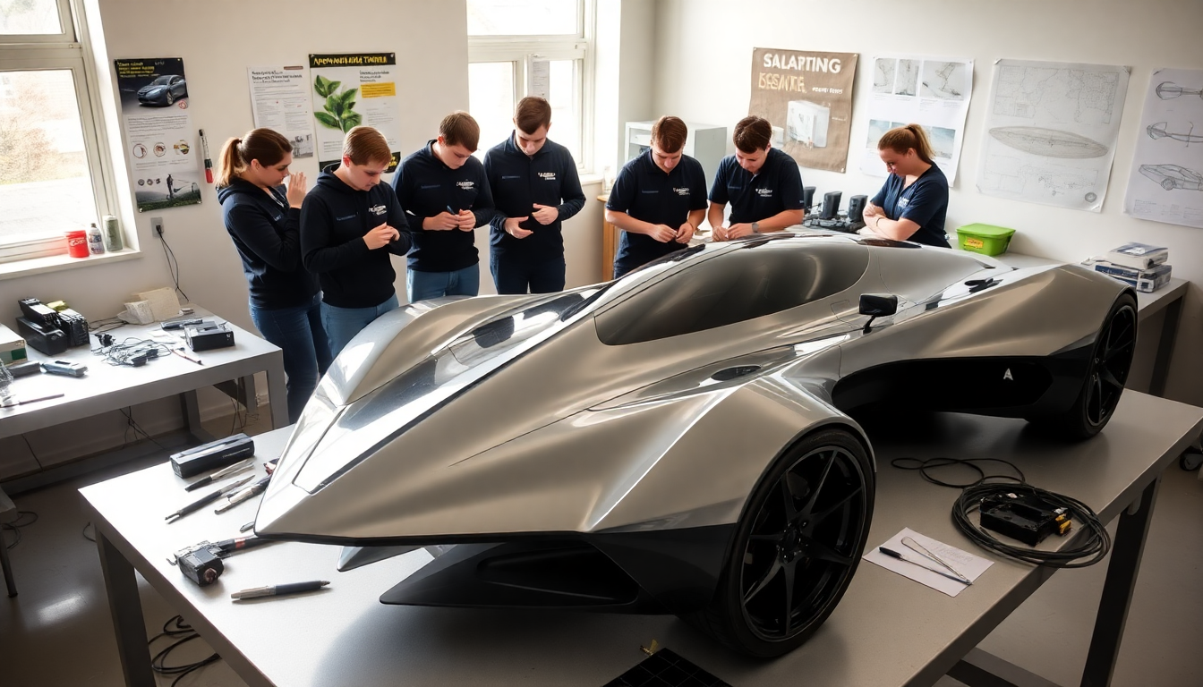 Innovazione e sostenibilità: il team Sunswift Racing si prepara per la sfida solare