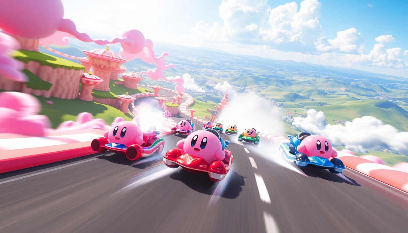 Kirby Air Riders: il sequel che trasforma le corse in un’esperienza unica