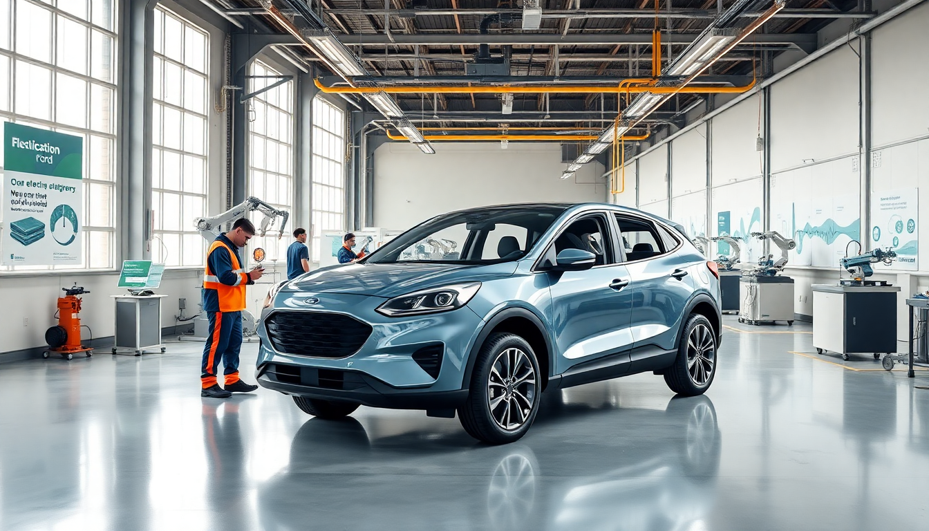 La nuova piattaforma EV di Ford: un cambio di marcia nella produzione elettrica