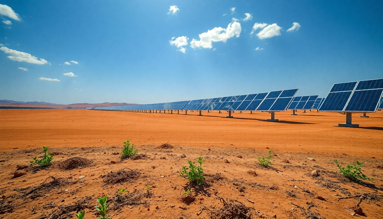 La sorprendente lotta della Cina contro la desertificazione grazie ai pannelli solari