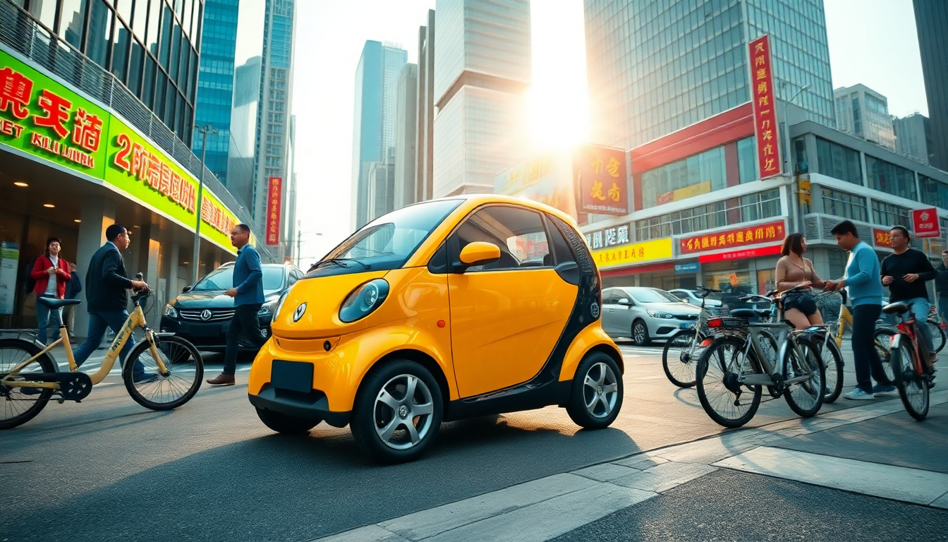 Livan Smurf: la mini auto elettrica che conquista il mercato cinese