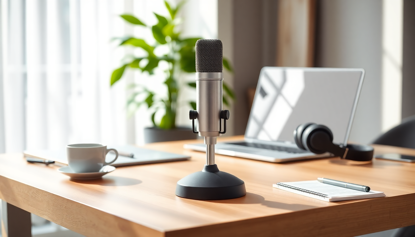 Microfoni da tavolo: le migliori opzioni per videoconferenze e podcast