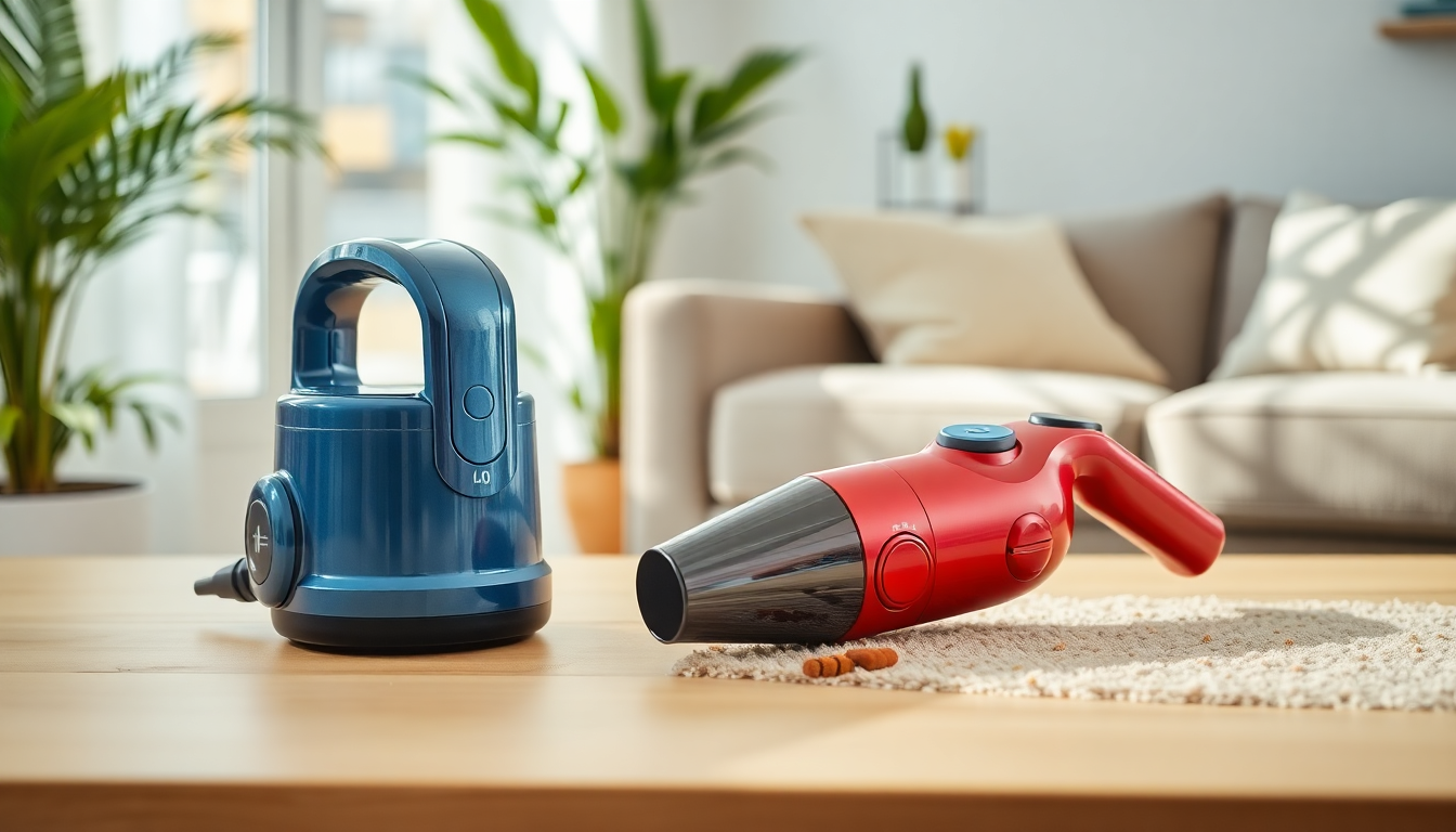 Mini aspirapolvere vs aspirabriciole: le differenze che ti sorprenderanno