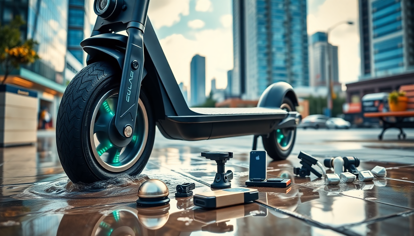Scopri i migliori gadget per monopattini elettrici