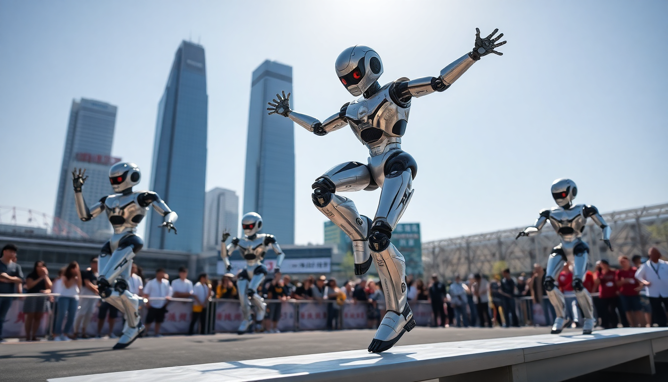 Scopri i segreti dei World Humanoid Robot Games a Pechino