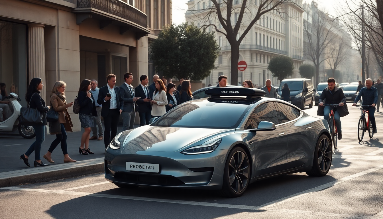 Tesla sotto accusa: le ombre del progetto Robotaxi