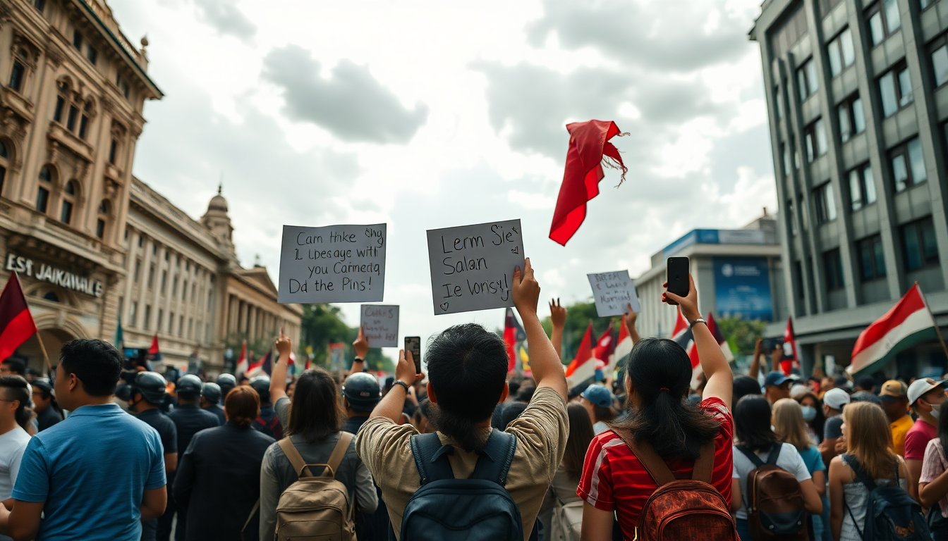 Come la Gen Z indonesiana sta cambiando il volto delle proteste