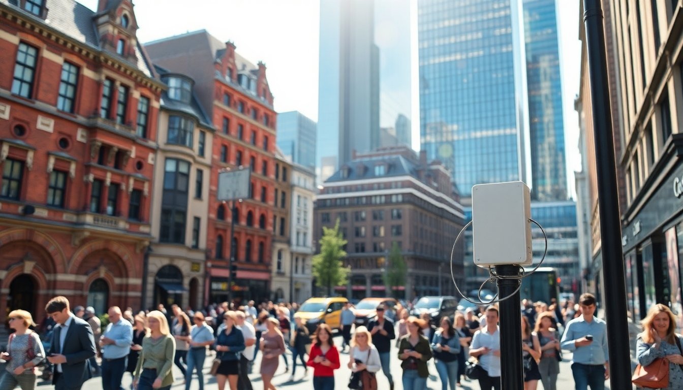 Come Londra sta trasformando la sua connettività 4G e 5G