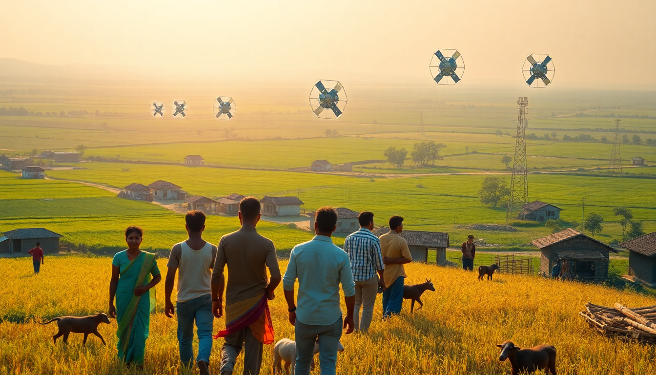 Come Starlink sta cambiando il panorama della connettività in India