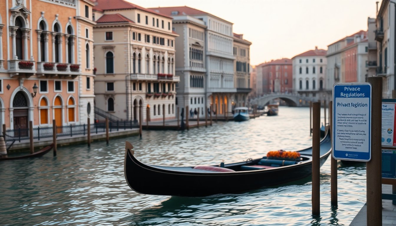 Venezia e la privacy: la multa del Garante e cosa significa per i turisti