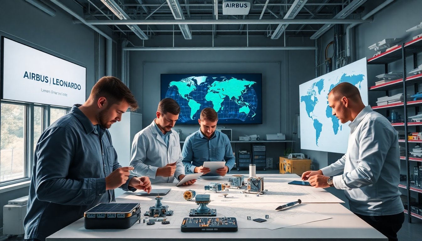 Collaborazione tra Airbus, Leonardo e Thales: Inizio di una Nuova Era Spaziale