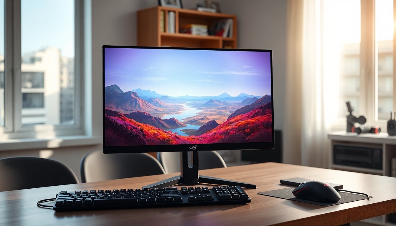 Monitor Asus ROG Strix 26.5″: Prestazioni Superiori per Gamer e Professionisti