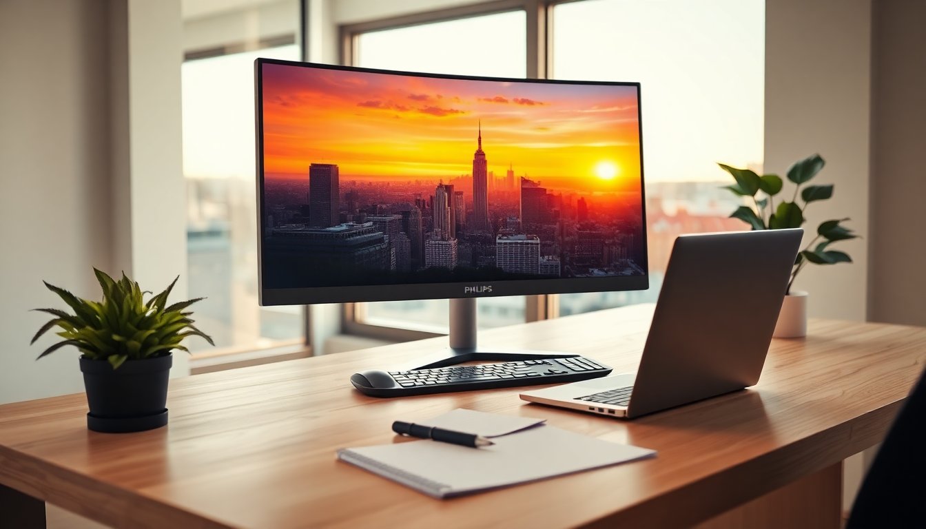 Offerta Imperdibile: Monitor Curvo Philips da 34 Pollici in Sconto!