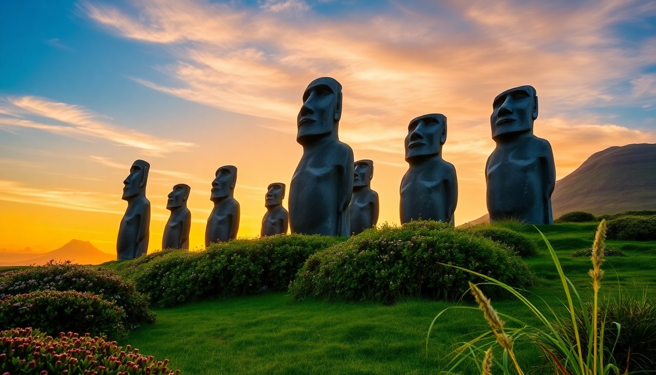 Scoperta Innovativa: Come Sono State Trasportate le Statue Moai dell’Isola di Pasqua