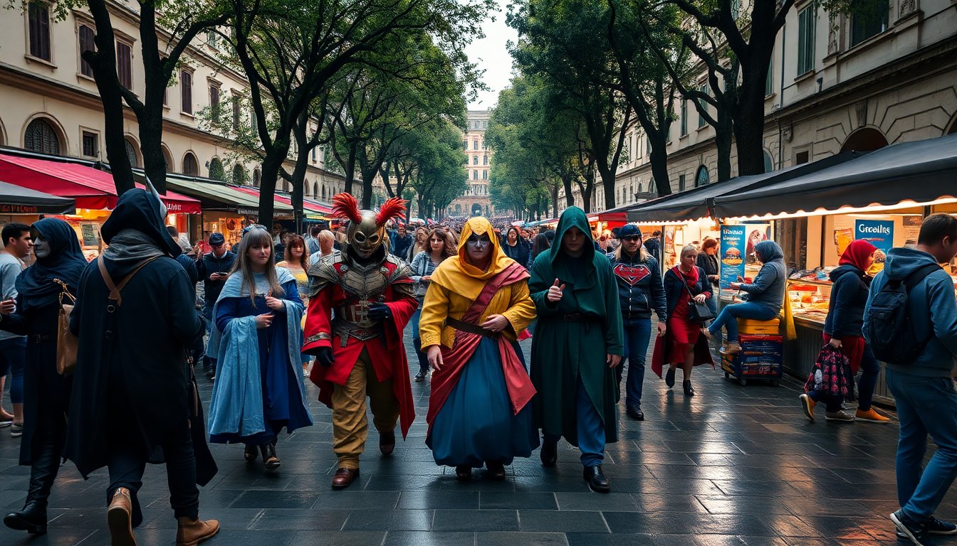 Scopri i migliori cosplayer avvistati a Lucca Comics & Games 2025