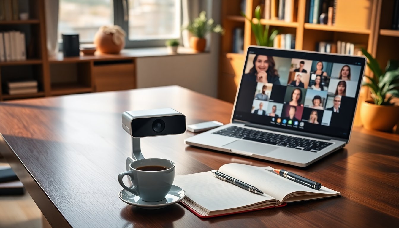 Scopri Napster View: la webcam innovativa per riunioni virtuali di successo