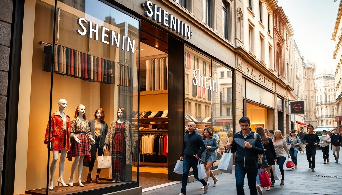 SHEIN lancia nuovi negozi fisici in Europa: tutte le novità da non perdere!