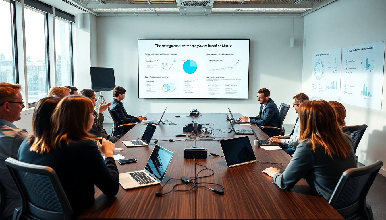 Svezia: Lancio di un Innovativo Sistema di Messaggistica Governativa Basato su Matrix