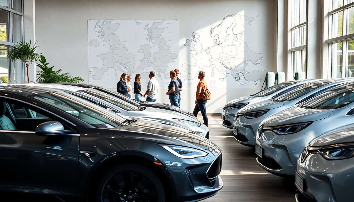 Vendite di Auto Elettriche: Record Storico in Norvegia e Regno Unito