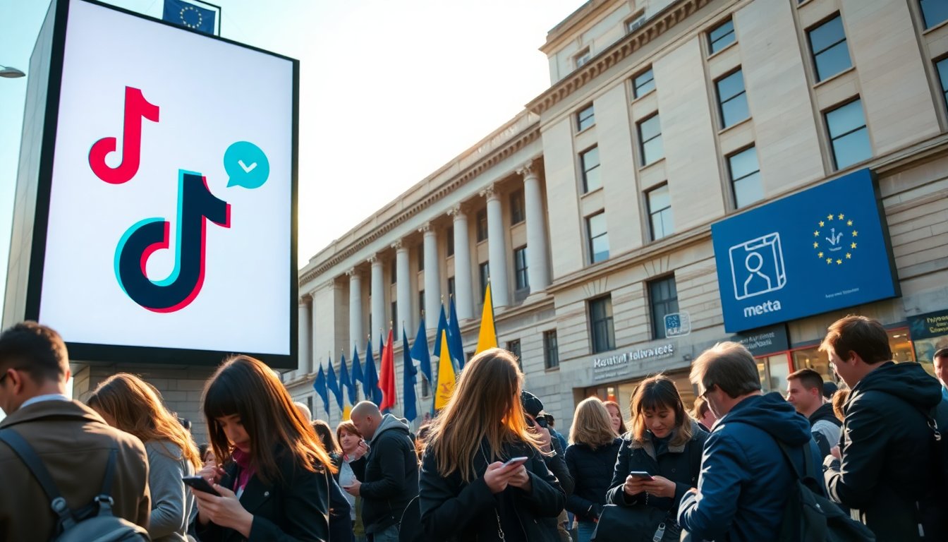Violazioni del Digital Services Act: TikTok e Meta sotto la lente della Commissione Europea