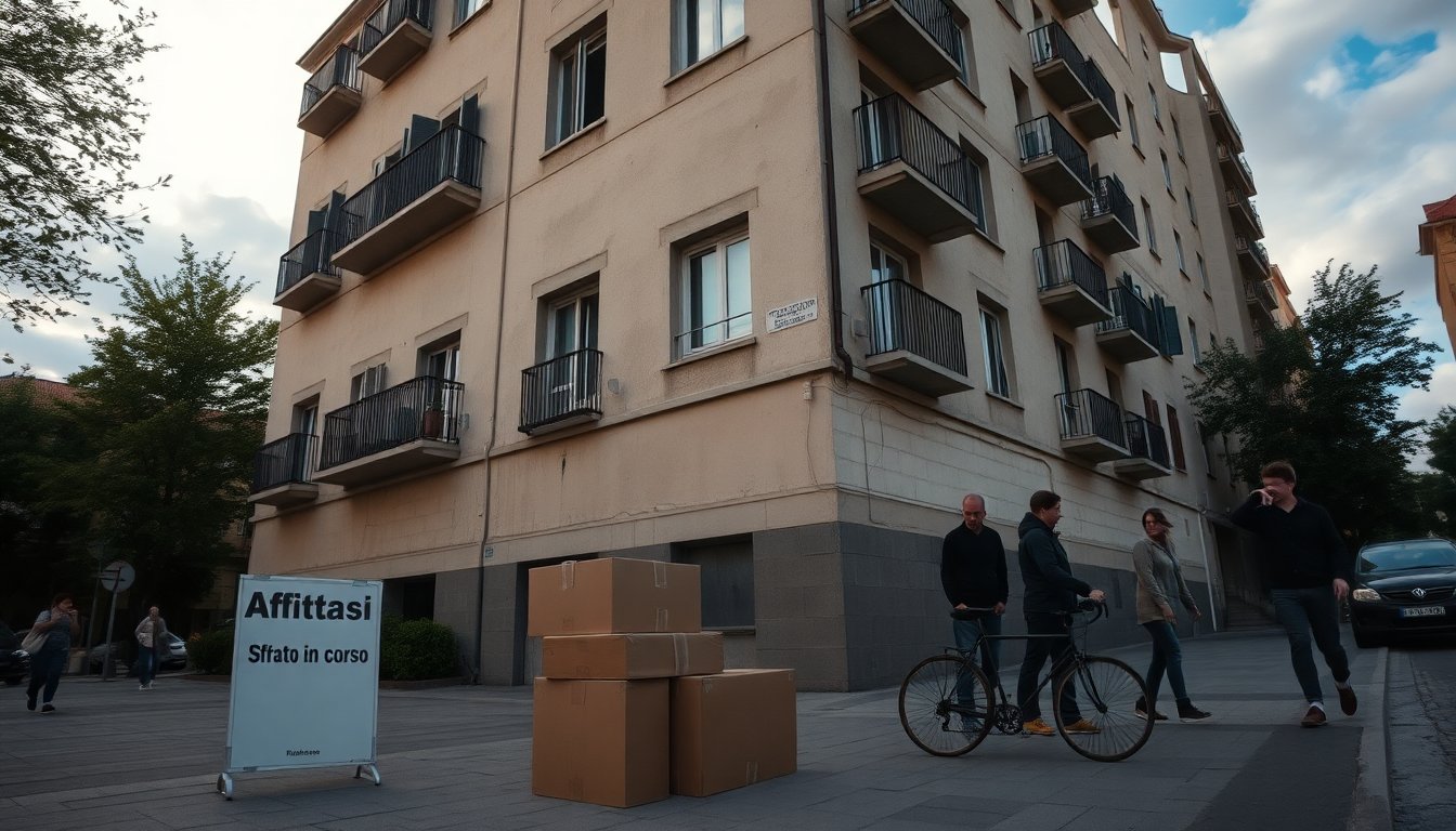 “Accelerazione degli Sfratti: Proposta di Fratelli d’Italia e Critiche in Risalto”