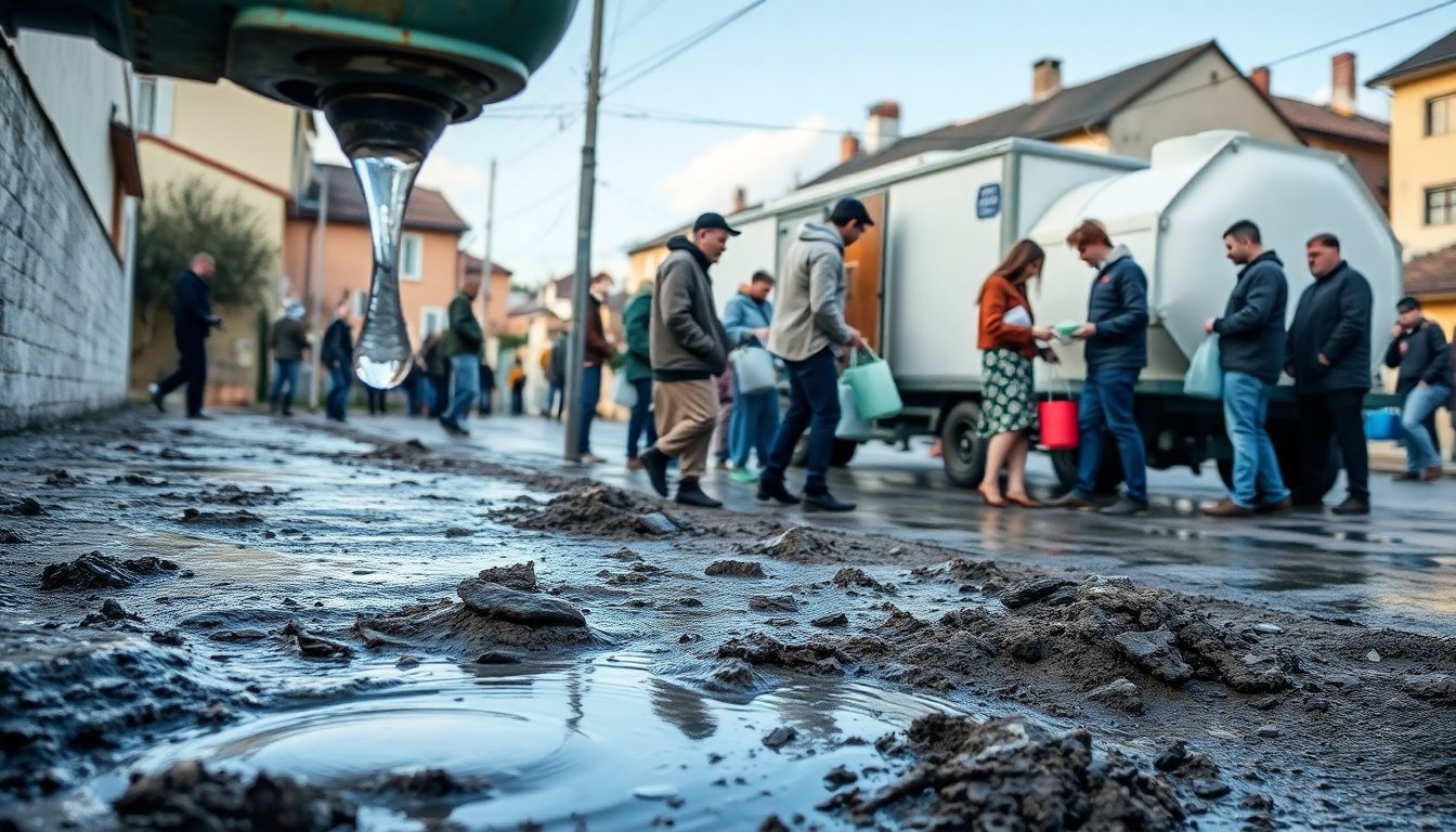 Emergenza Idrica e Lutti Significativi: La Critica Situazione dei Comuni