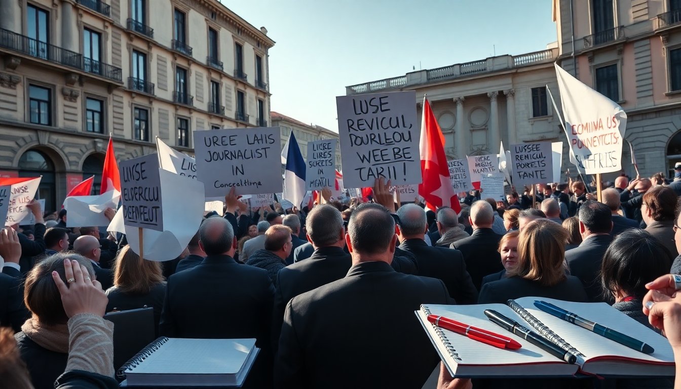Giornalismo in Crisi: Sciopero e Manifestazione del 28 Novembre per i Diritti dei Giornalisti