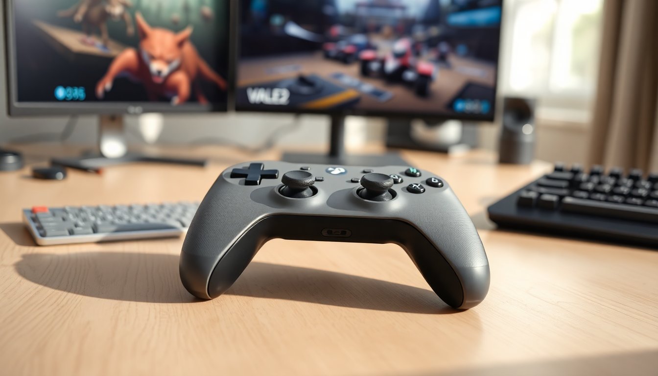 Il nuovo Steam Controller di Valve: design innovativo e funzionalità avanzate