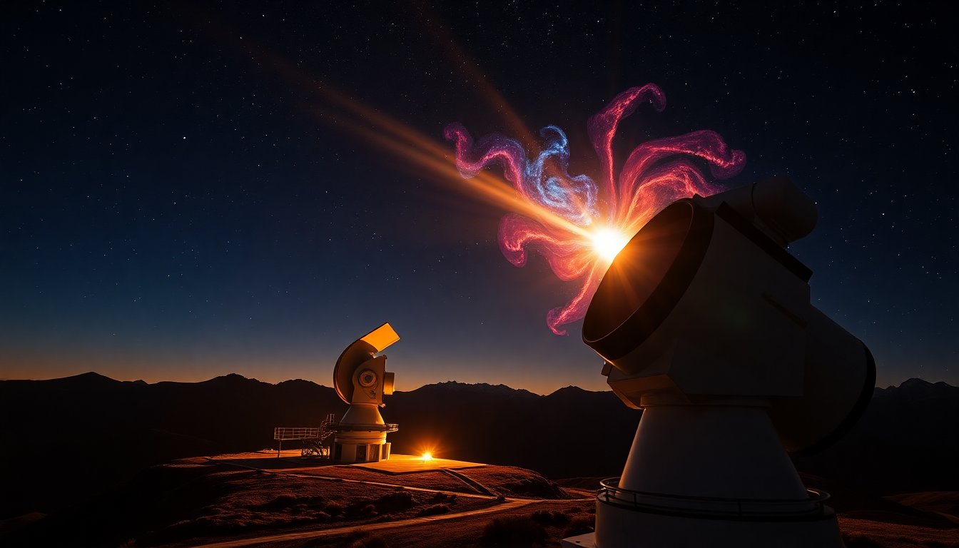 Il VLT svela la geometria di una supernova nella sua fase iniziale